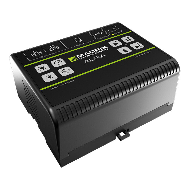 MADRIX AURA 32 Stand-alone recorder / player, 32 universes over network, DIN rail
