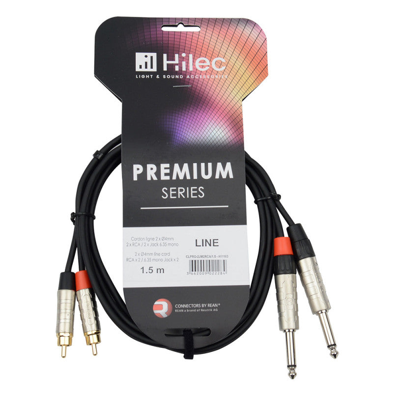 JB SYSTEMS CLPRO-2JM2RCA/1.5
