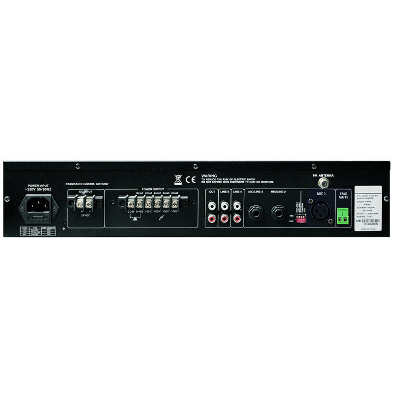 Rondson AM 120 RM-CD-2 120 W mixing amplifier, AM/FM tuner, MP3 / USB / SD and CD player