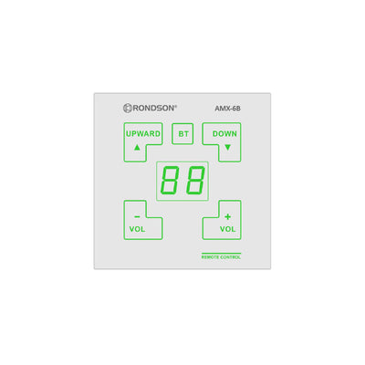 Rondson AMX-6B Remote control wall panel for AMX-6120/6240 - Bluetooth