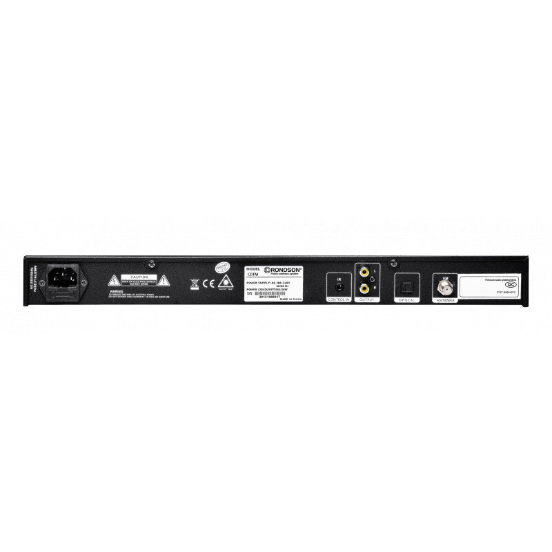 Rondson CDTM FM / CD / USB / SD / MP3 player with remote control, 19" 1U