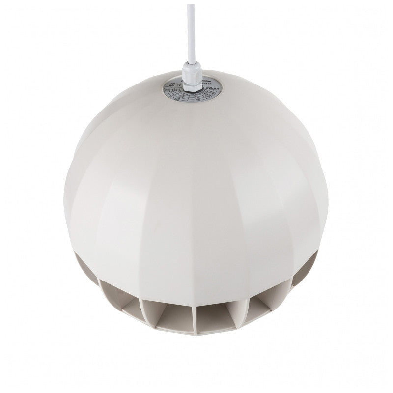 Rondson ED-8A Omnidirectional spherical loudspeaker - 40 / 20 / 10 W on 100 V, white color