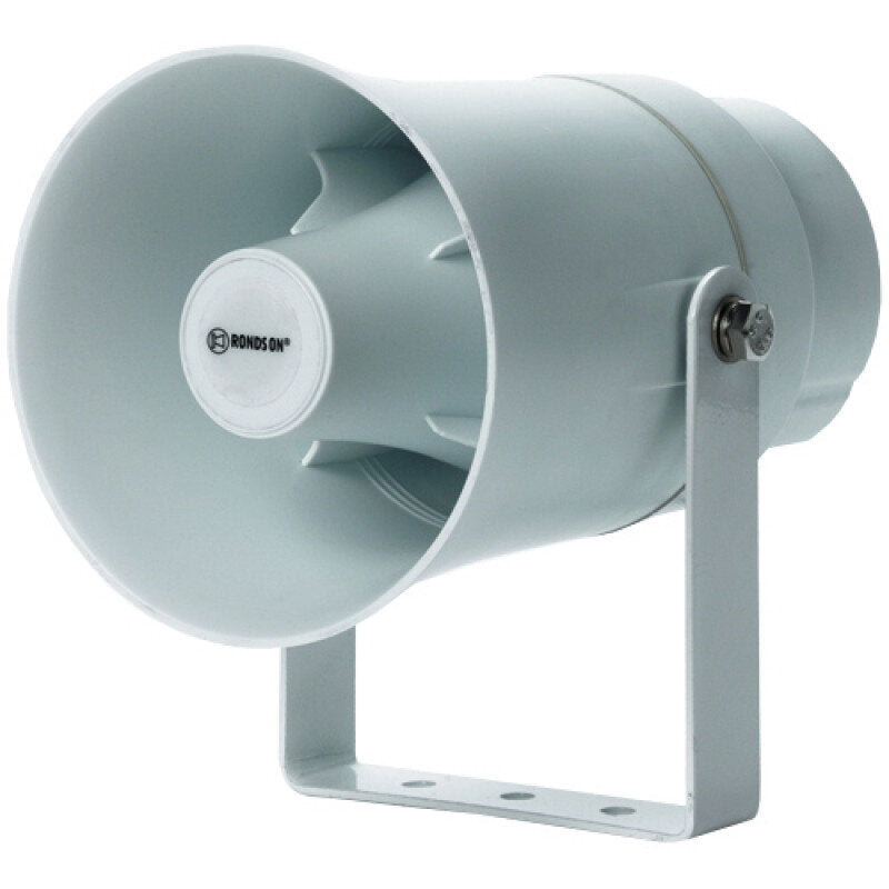 Rondson H-10 TA Horn speaker 20 / 10 / 5 / 3 W on 100 V, IP66, grey
