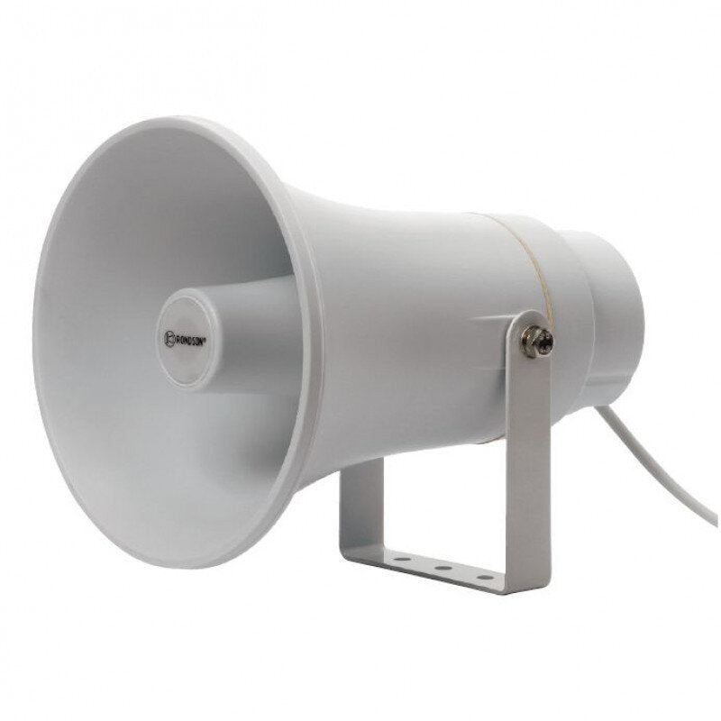 Rondson H-15 TA Horn speaker 30 / 15 / 7.5 / 3.8 W on 100 V, IP66, grey