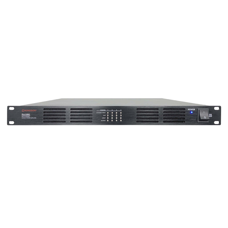 Rondson PA-4120DC 4 x 120 W Class-D power amplifier