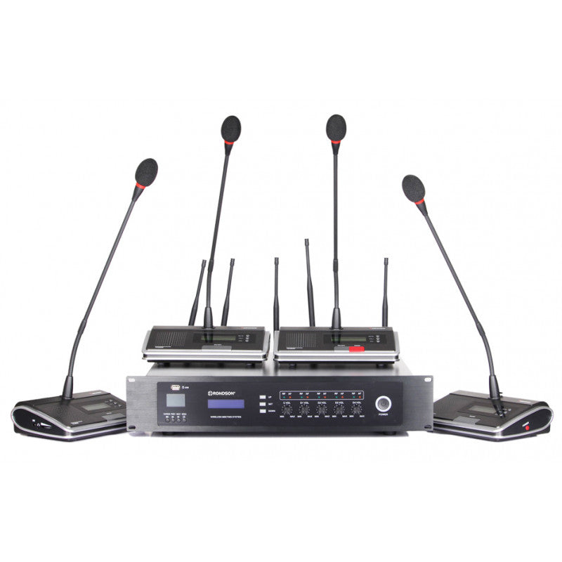 Rondson WCS-D Delegate microphone station with a built-in speaker compatible WCS system