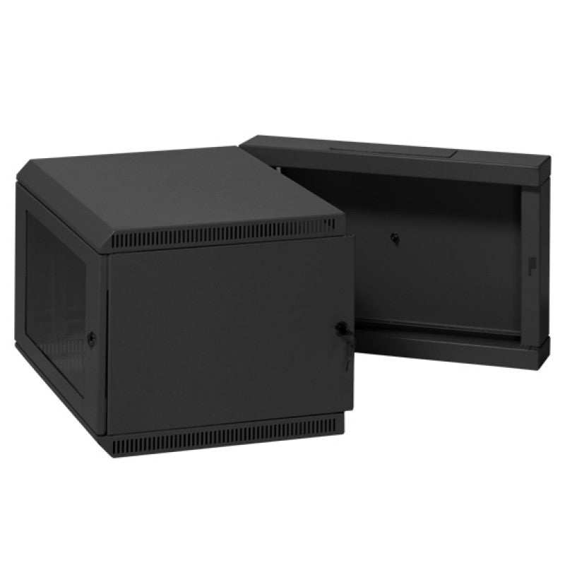 Rondson WR12U N 19" black rack wall box 12U