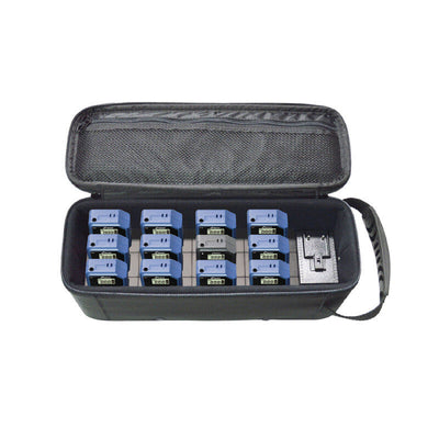 Rondson WT-100E WT-100 pack tour guide system with charger case, 1 transmitter + LM72 A & 11 receiver + EM111