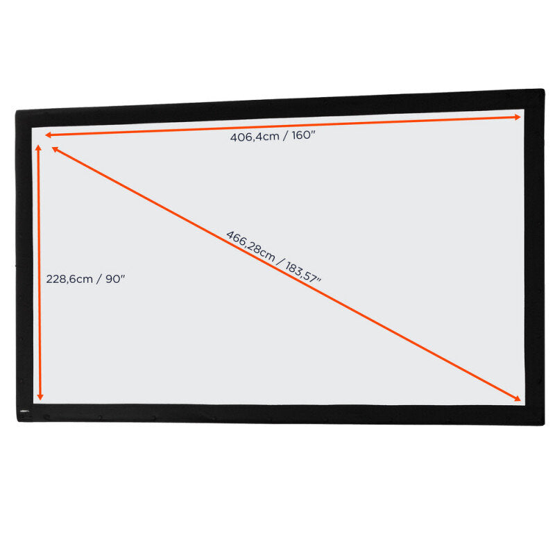 Celexon Mobile Expert Fabric for Folding Frame, 406 x 228 cm, 16:9