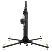 VMB TE-086B Lifting tower able to lift 300 kg to 6.5 m in height,  ALS (Automatic Lock System), black