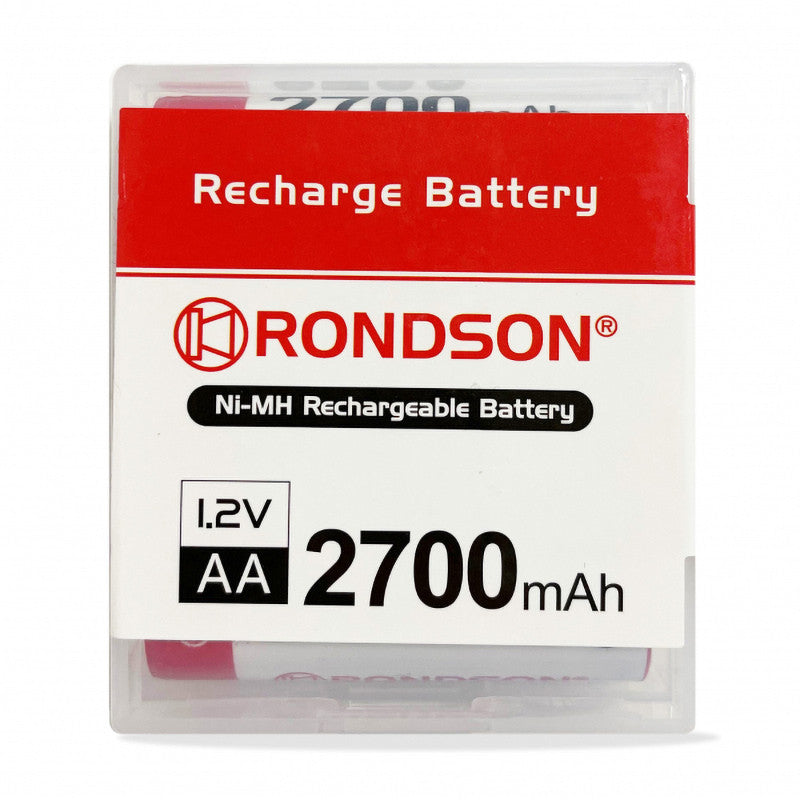 Rondson ACC1.2-2700-50 Pack of 50 rechargeable NiMH batteries 1.2 V- 2700 mAh