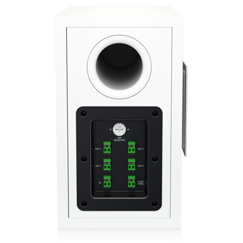 Rondson SUB80BL 8" passive subwoofer, 80 W on 100 V and 8 ohm, white color