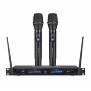 Rondson BE-2020/2MIC Dual diversity UHF set, 2 handheld microphones, 500 - 700 MHz