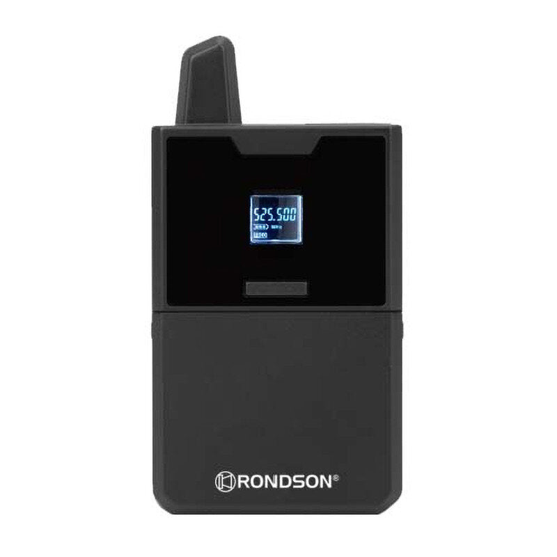 Rondson BE-2020BP Bodypack microphone with lavalier and headworn microphones compatible with UHF BE-2020 receiver,  500 - 700 MHz
