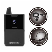 Rondson BE-2040BP Bodypack microphone with lavalier and headworn microphones compatible with UHF sets - BE-2040, 500 - 700 MHz
