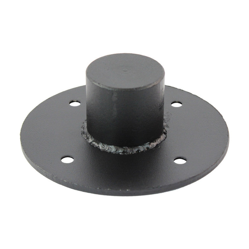 Elokance Base Screw 3/8 3/8" base plate to attach a small speaker to a microphone stand