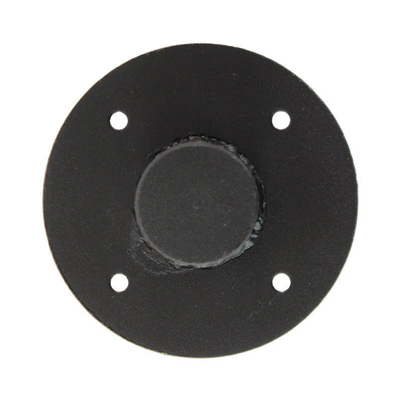 Elokance Base Screw 3/8 3/8" base plate to attach a small speaker to a microphone stand