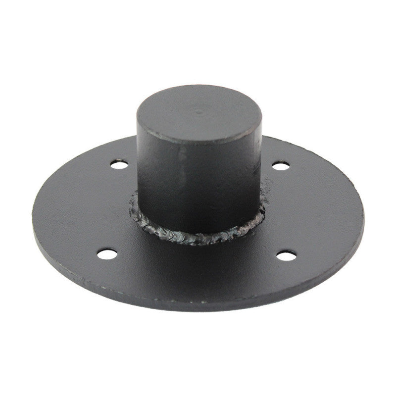 Elokance Base Screw 3/8 3/8" base plate to attach a small speaker to a microphone stand