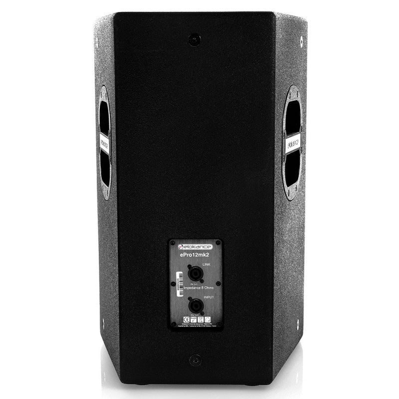 Elokance E Pro 12 mk2 300 W 2-way professional passive loudspeaker with 12" woofer and 2" compression tweeter