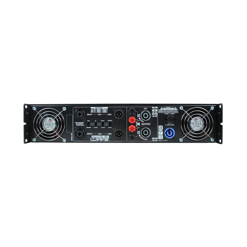 Elokance HA 1000 2 x 500 W @ 4 ohm Class-H professional PA power amplifier