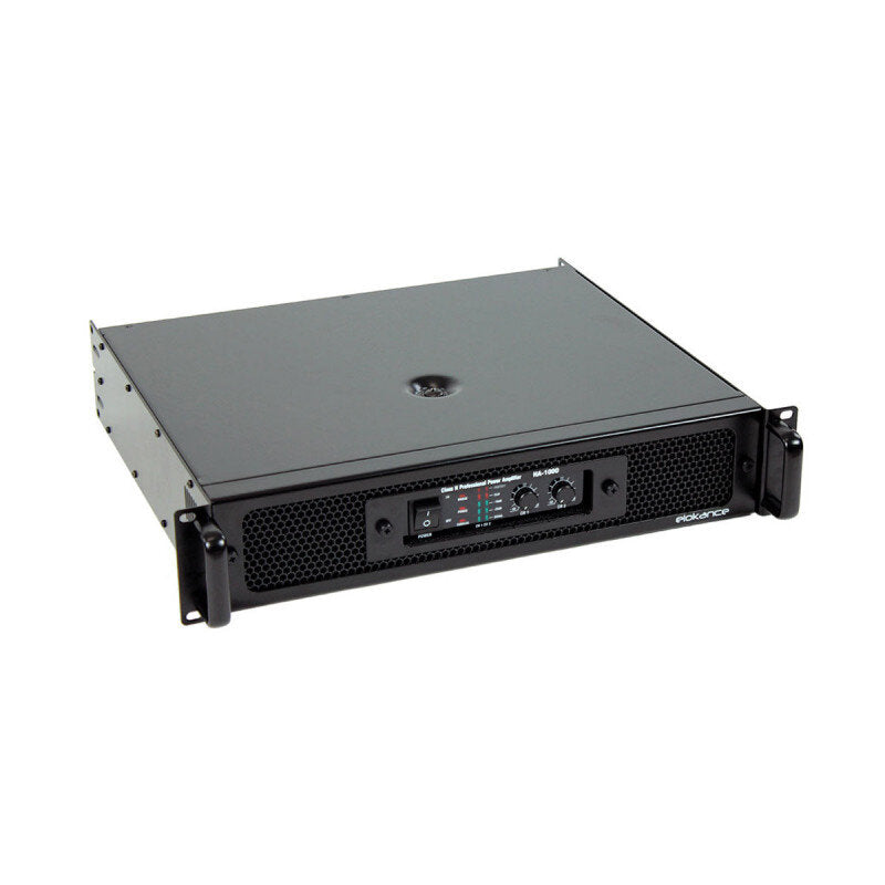 Elokance HA 1000 2 x 500 W @ 4 ohm Class-H professional PA power amplifier
