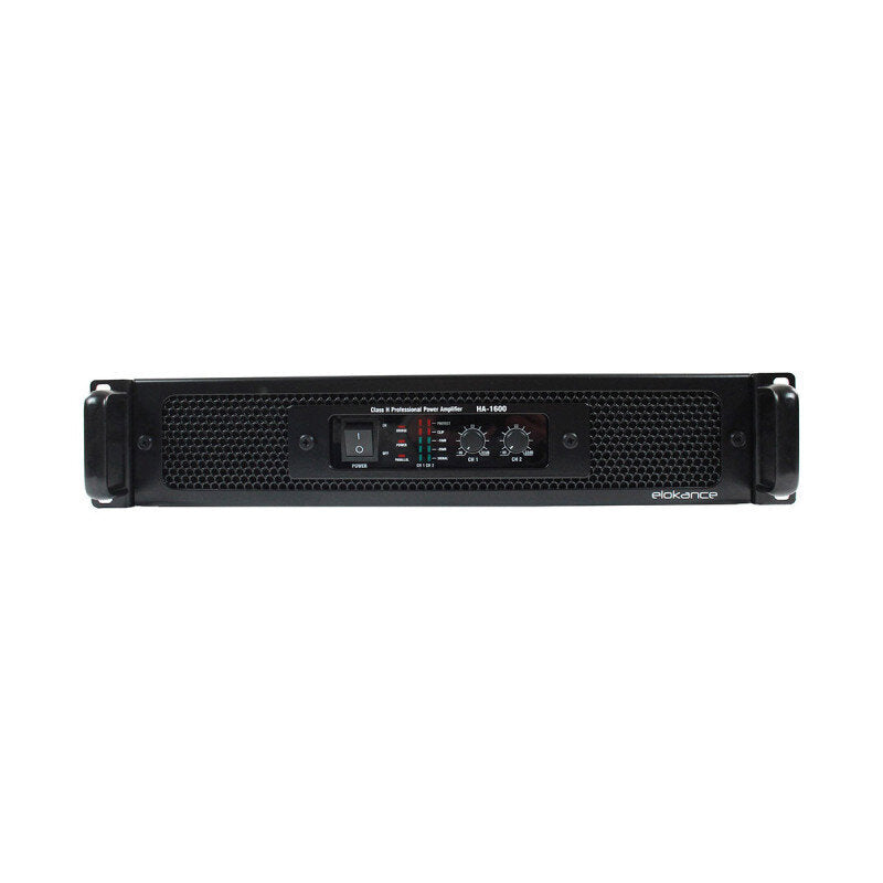 Elokance HA 1600 2 x 800 W @ 4 ohm Class-H professional PA power amplifier