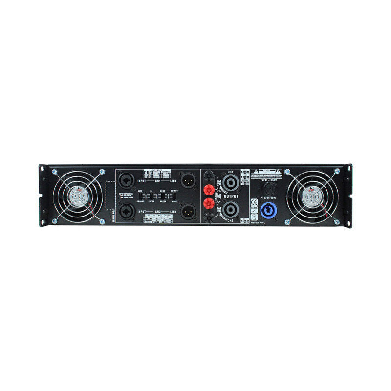 Elokance HA 1600 2 x 800 W @ 4 ohm Class-H professional PA power amplifier