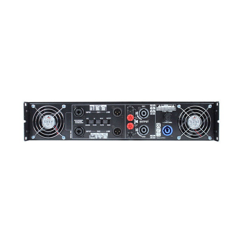 Elokance HA 2400 2 x 1200 W @ 4 ohm Class-H professional PA power amplifier