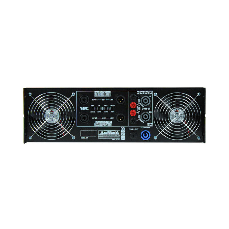Elokance HA 3600 2 x 1800 W @ 4 ohm Class-H professional PA power amplifier
