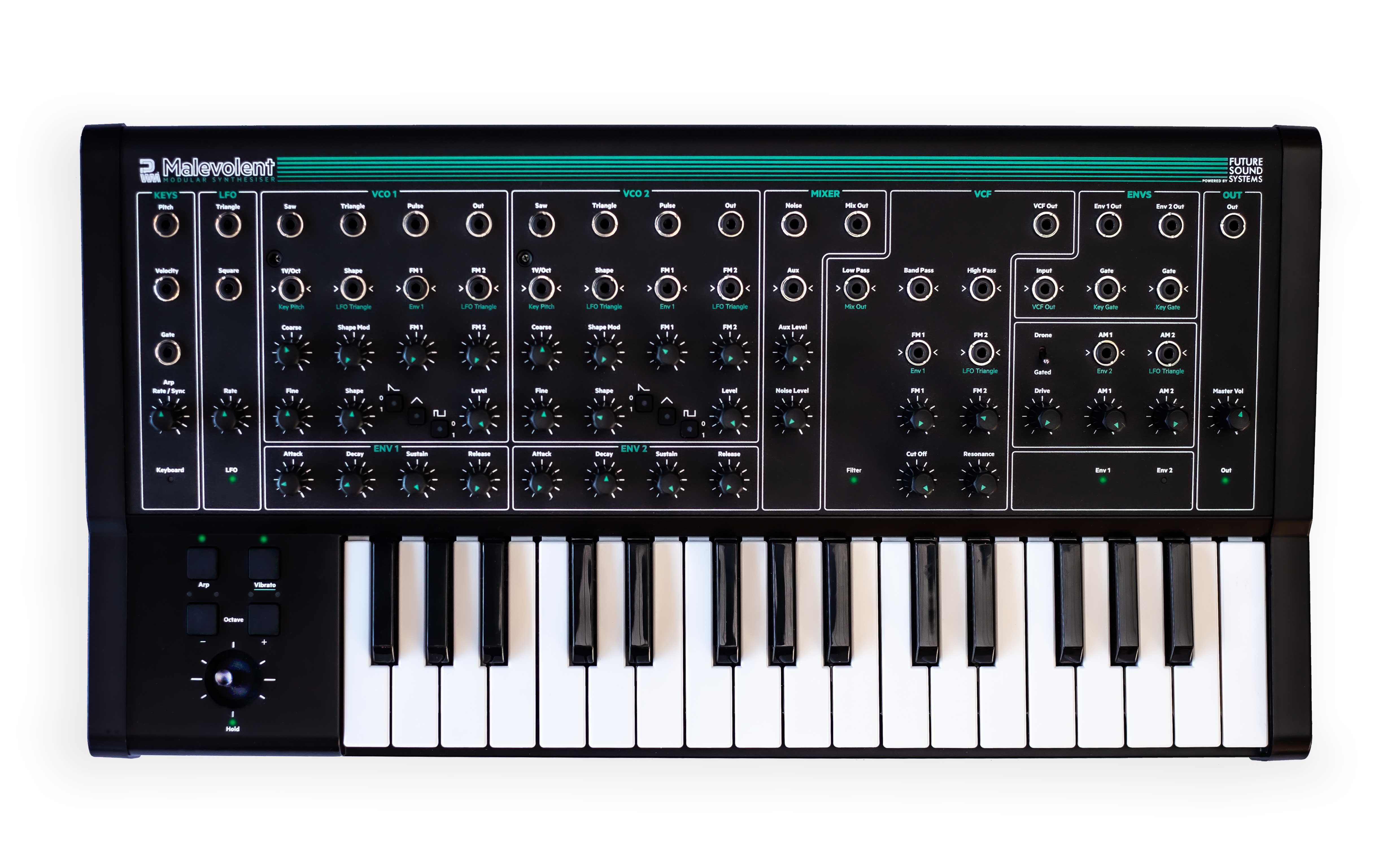 PWM PWM MALEVOLENT - Sintetizzatore analogico