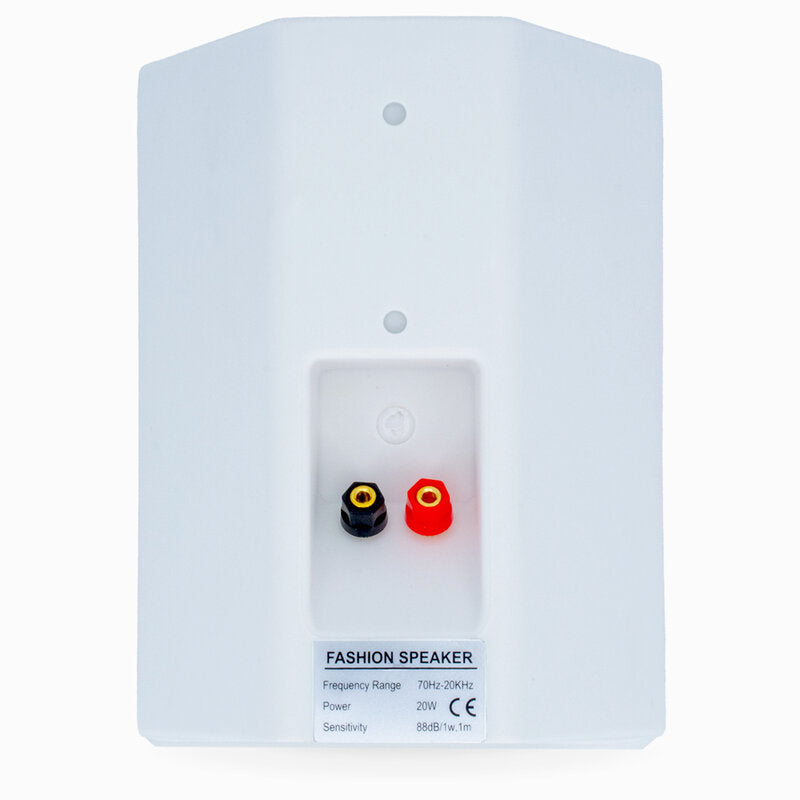 Rondson B-6A B 2 x 20 W active + passive loudspeaker, white color