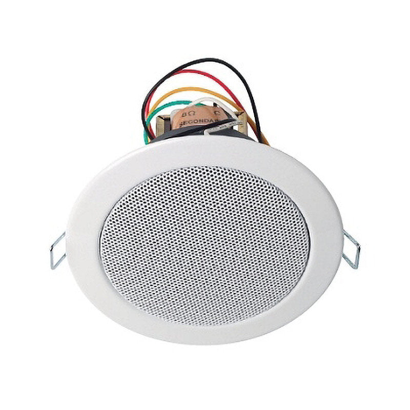 Rondson CS 3003 BL Ceiling speakers 6 / 4 / 2 W at 100 V, metal frame, white
