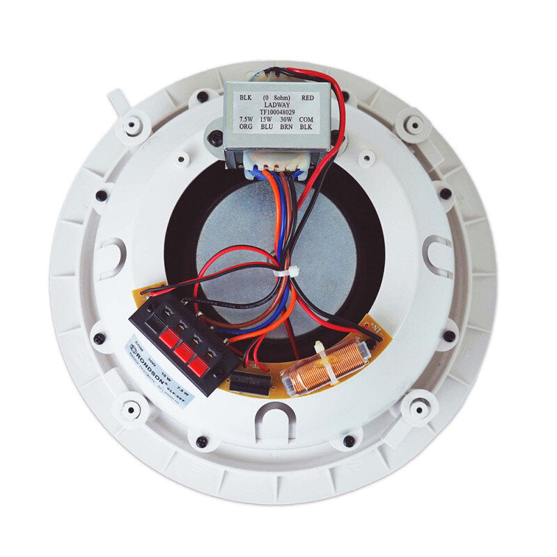 Rondson CLF-26T 2-way coaxial ceiling speaker, 30 / 15 / 7.5 W on 100 V