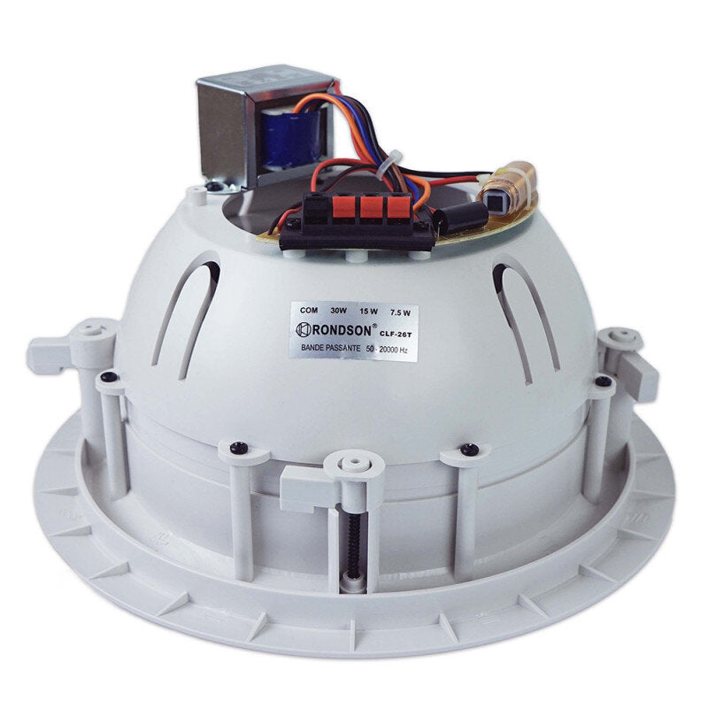 Rondson CLF-26T 2-way coaxial ceiling speaker, 30 / 15 / 7.5 W on 100 V