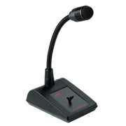 Rondson PA 100 Microphone desk with 31 cm gooseneck and unbalanced 6.35 mm jack