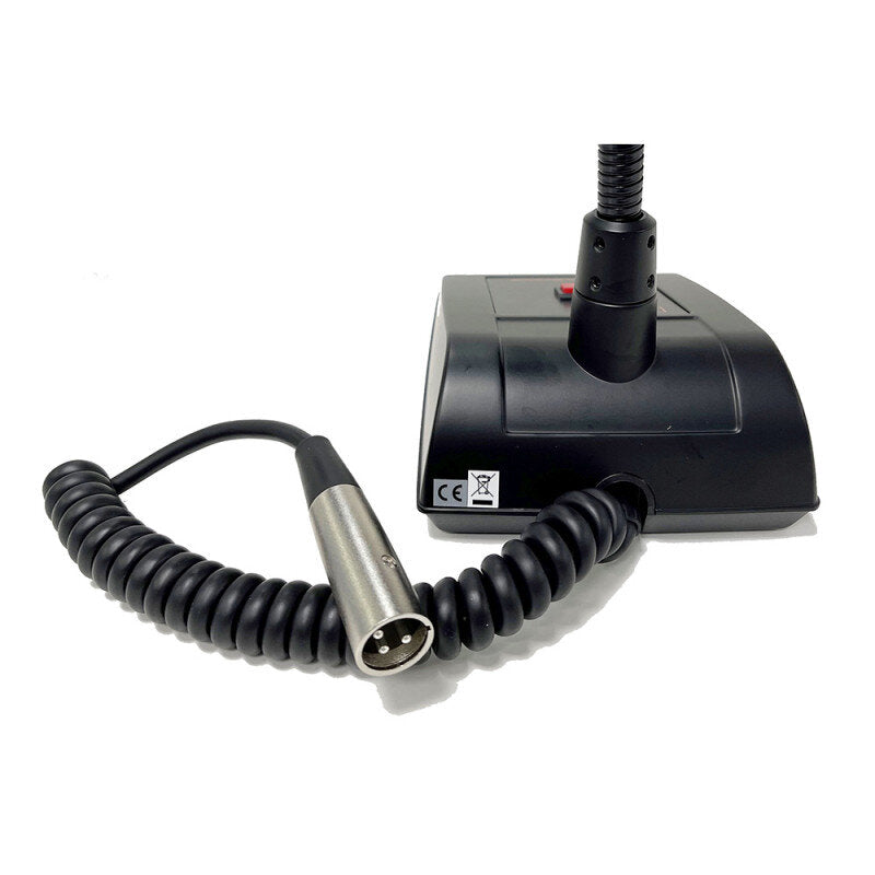 Rondson PA 100X Dynamic gooseneck in-call microphone stand with XLR connector