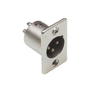 Rondson XLR PM 3-pin M. XLR chassis connector