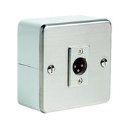 Rondson PMXM Wall-mounted box 3-pin with XLR M. socket