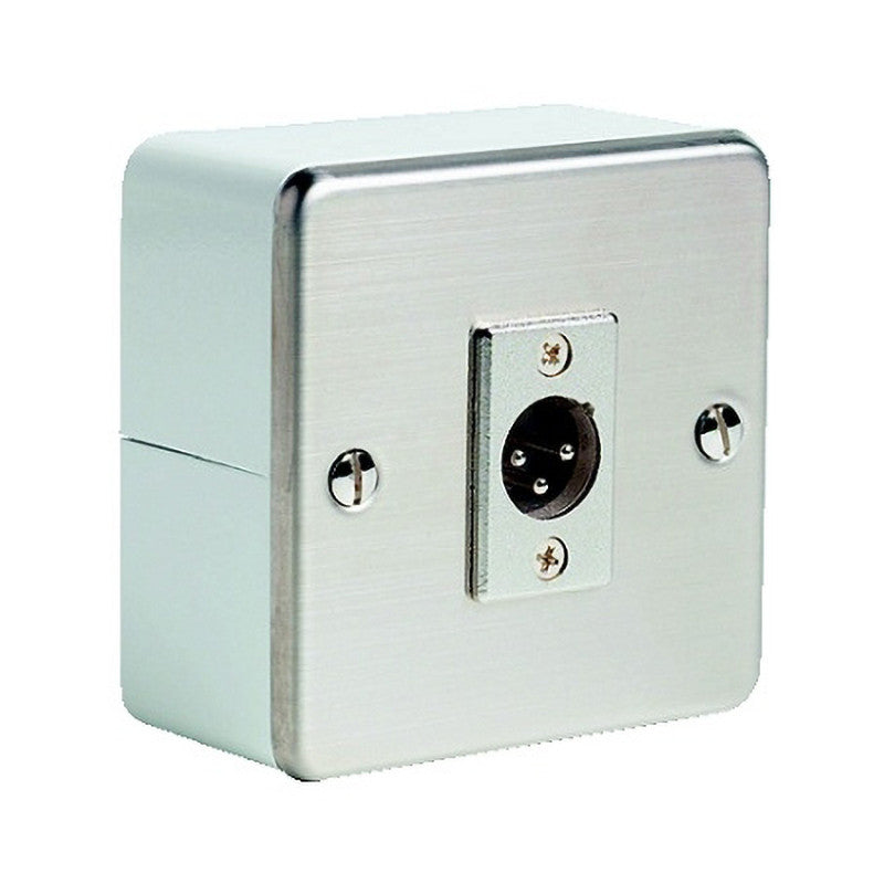 Rondson PMXM Wall-mounted box 3-pin with XLR M. socket