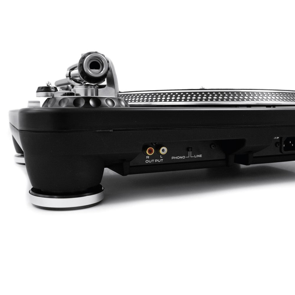 OMNITRONIC DD-5220L Giradischi a Trazione Diretta Nero