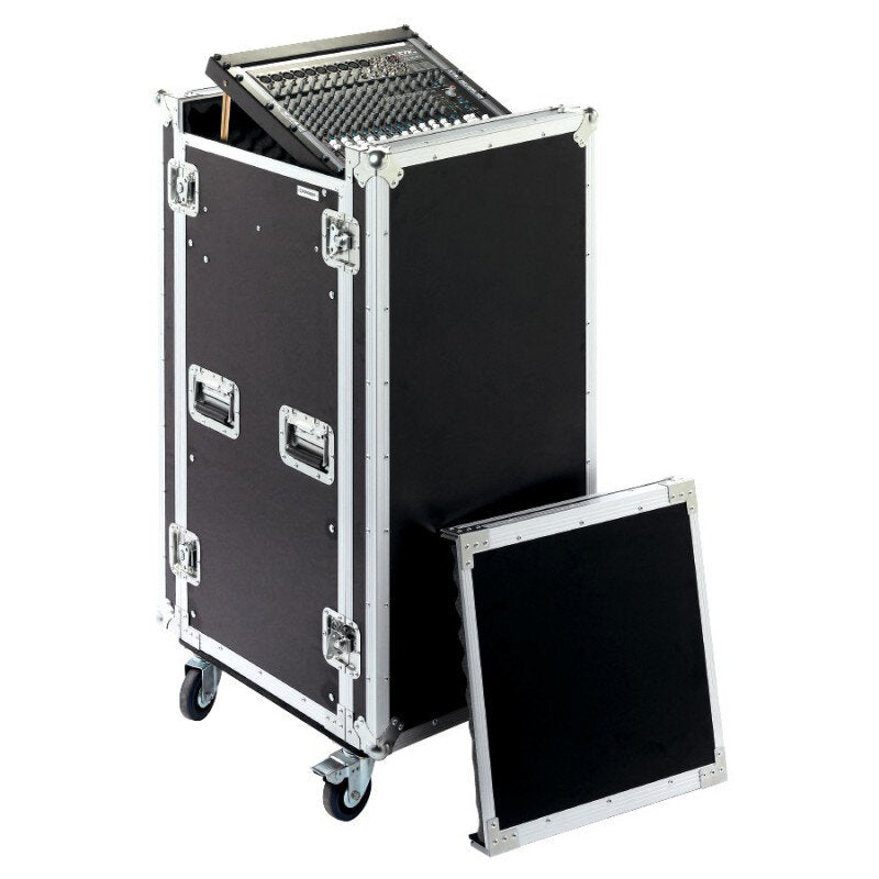 Rondson R18U 19" flight case with wheels 18U
