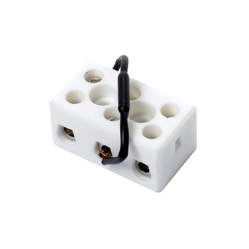 Rondson CER 02 1 Ceramic terminal block with fuse for loudspeaker