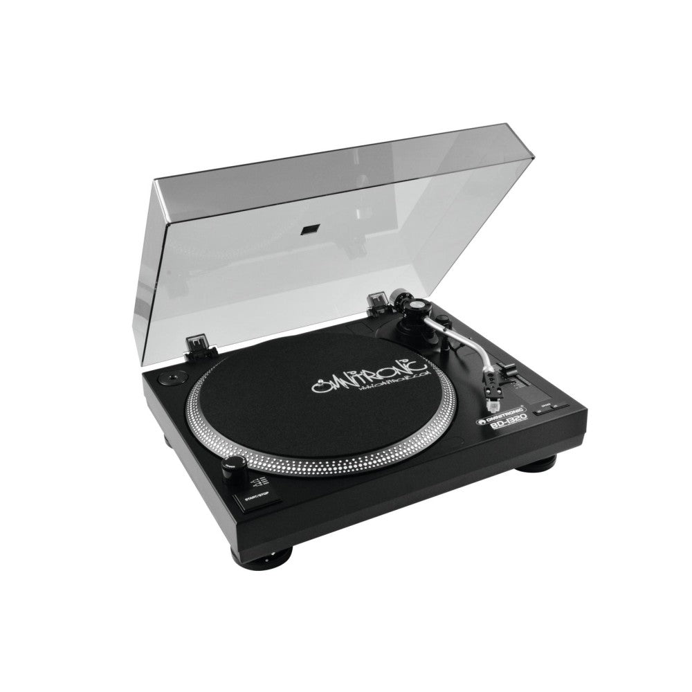 OMNITRONIC BD-1320 Giradischi Nero