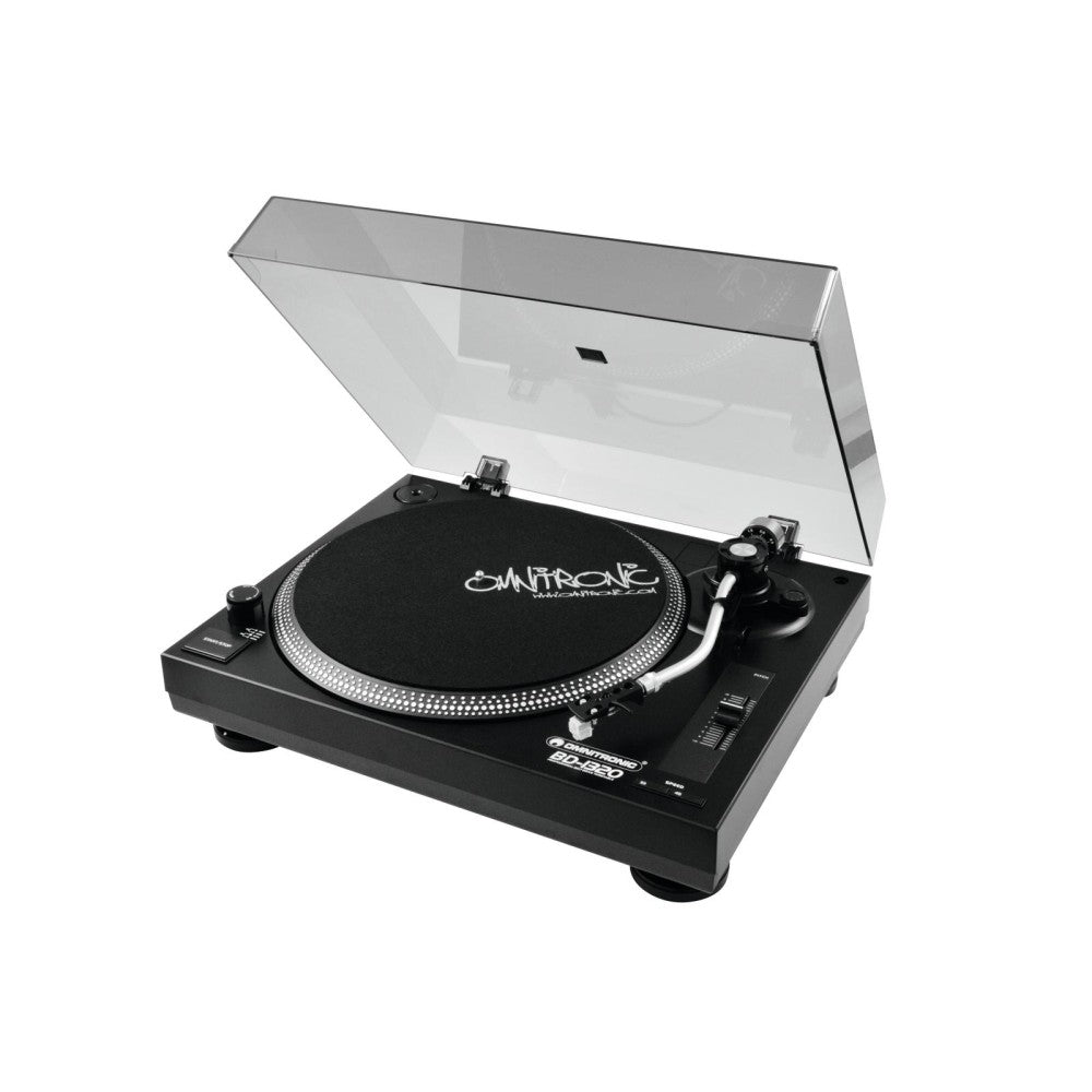 OMNITRONIC BD-1320 Giradischi Nero