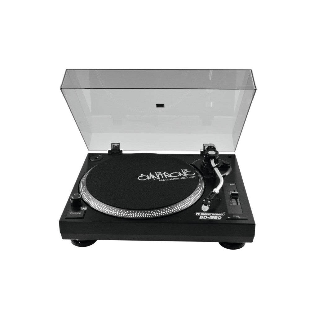 OMNITRONIC BD-1320 Giradischi Nero