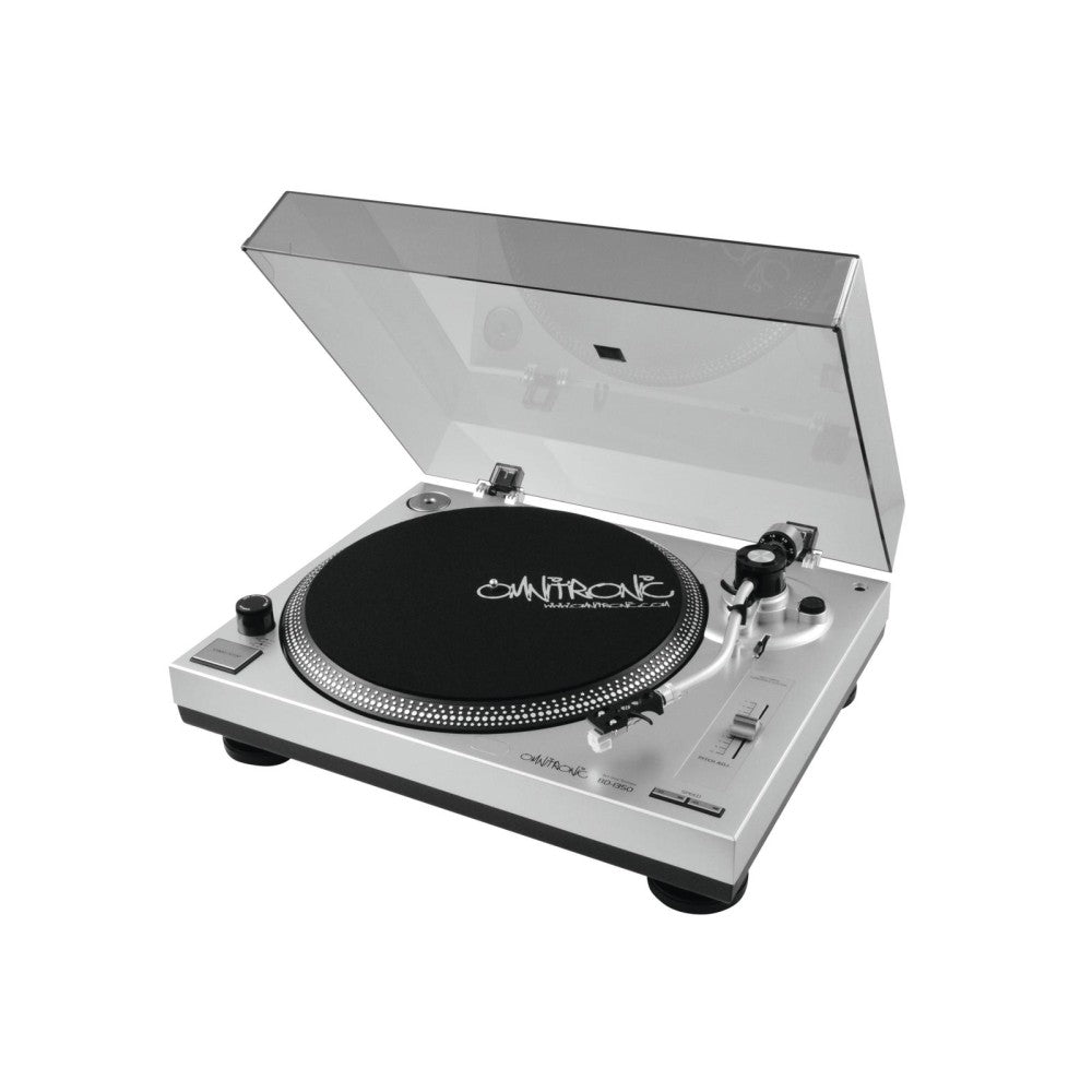 OMNITRONIC BD-1350 Giradiscos Plateado