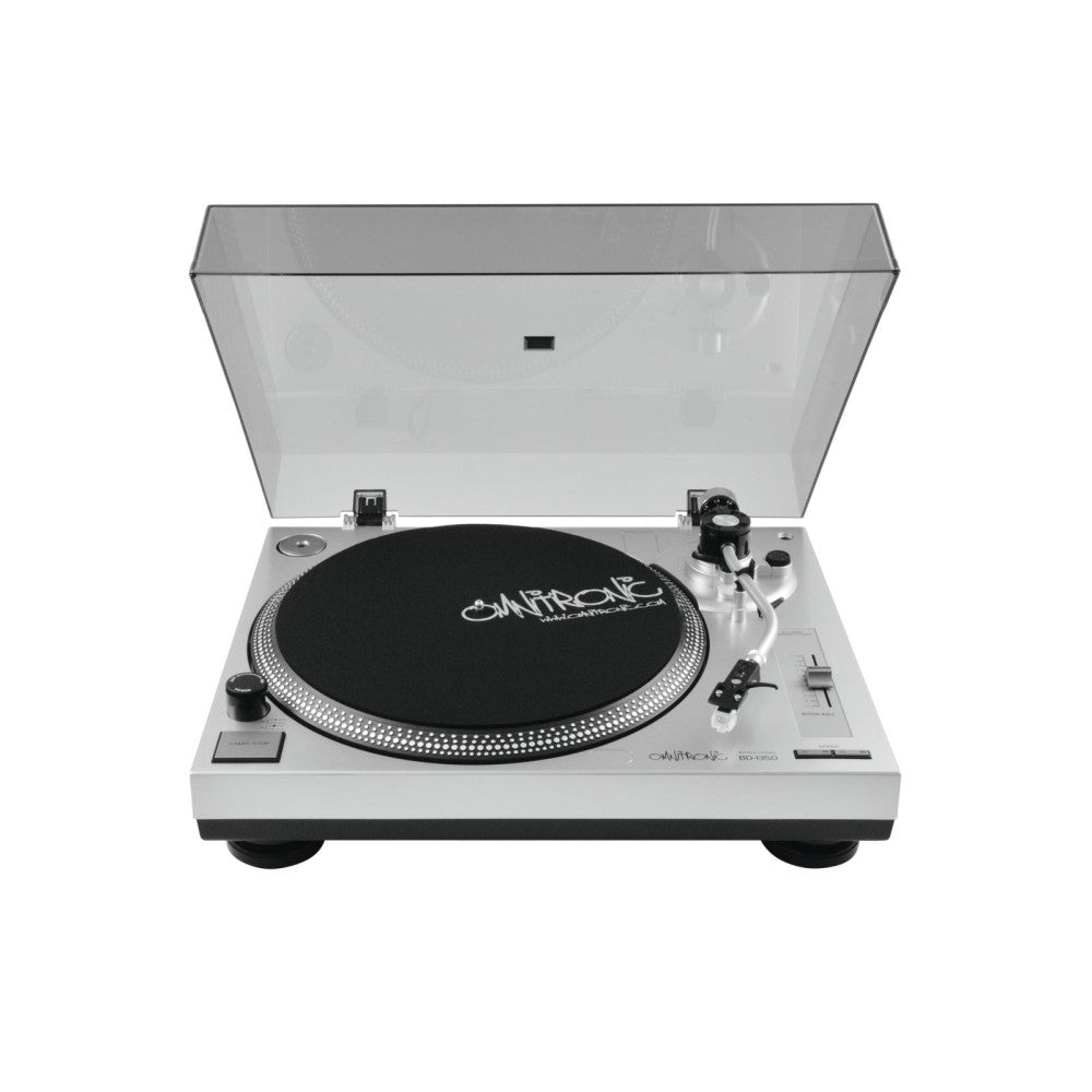 OMNITRONIC BD-1350 Giradiscos Plateado