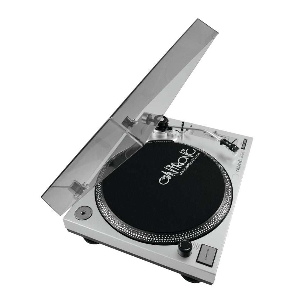 OMNITRONIC BD-1350 Giradiscos Plateado