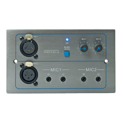 Rondson T-8000D Microphone preamp with volume and tone control compatible with the T-8000 matrix