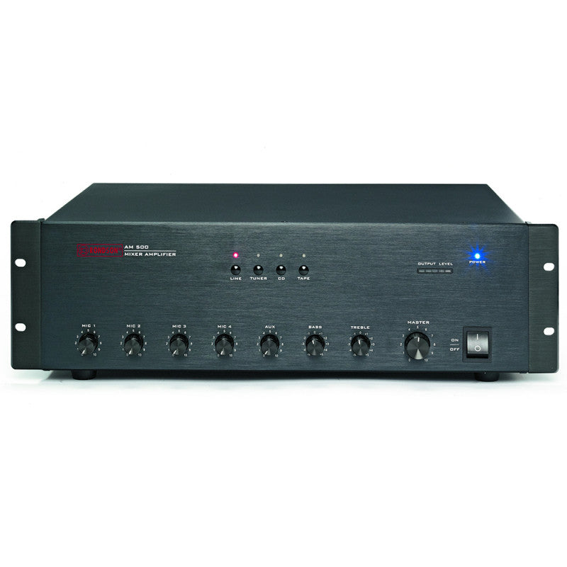 Rondson AM 500 500 W RMS integrated amplifier for 100 V lines and low impedance
